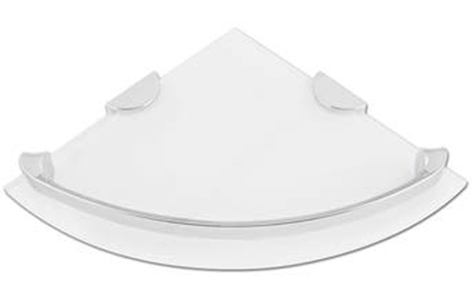 코너선반-화이트크롬